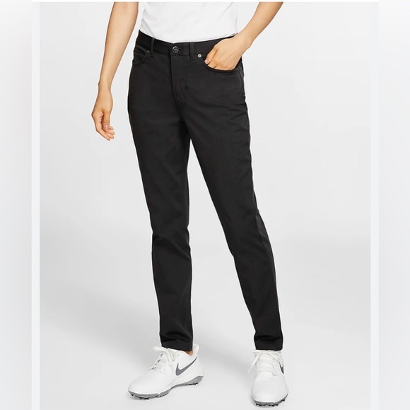 Nike Black Slim Fit Pants - Picture 1 of 6